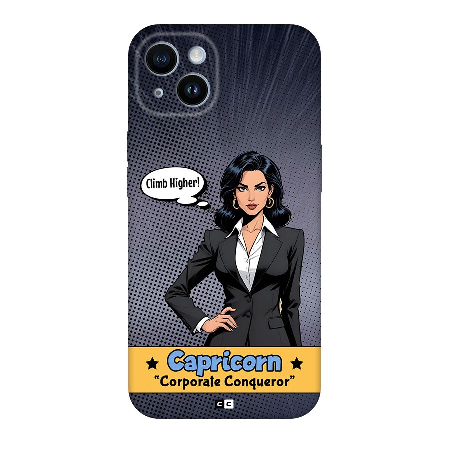 Conqueror Capricorn Back Case for iPhone 14
