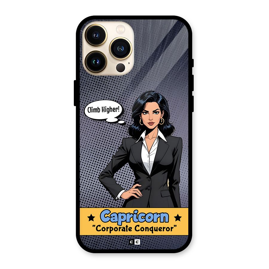 Conqueror Capricorn Back Case for iPhone 13 Pro Max