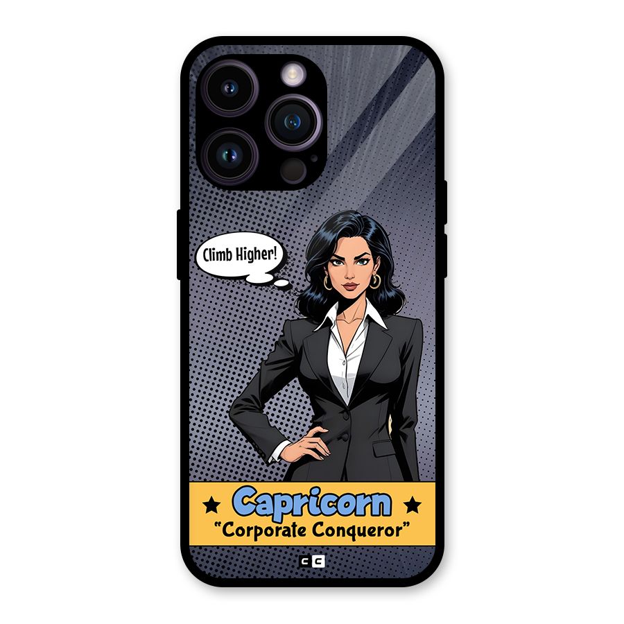 Conqueror Capricorn Back Case for iPhone 14 Pro Max
