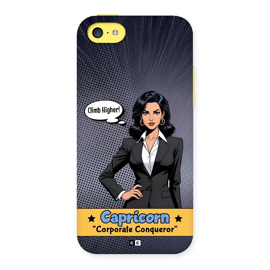 Conqueror Capricorn Back Case for iPhone 5C