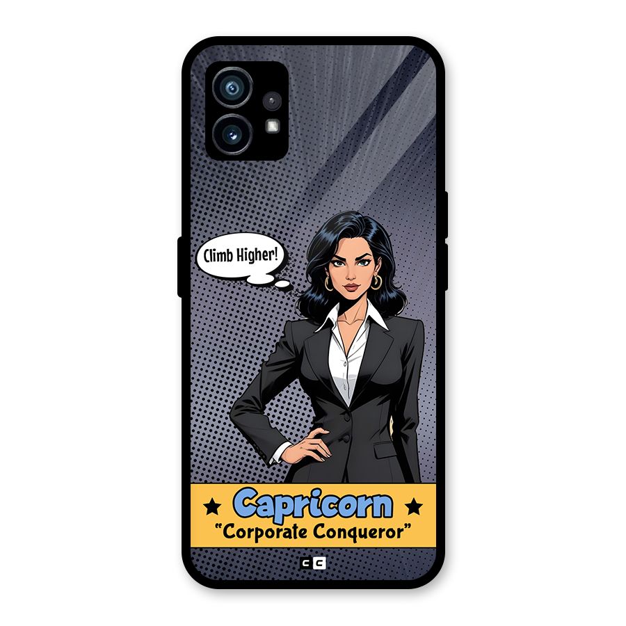 Conqueror Capricorn Glass Back Case for Nothing Phone 1