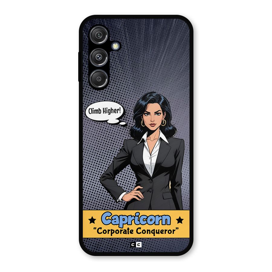 Conqueror Capricorn Metal Back Case for Galaxy M34 5G