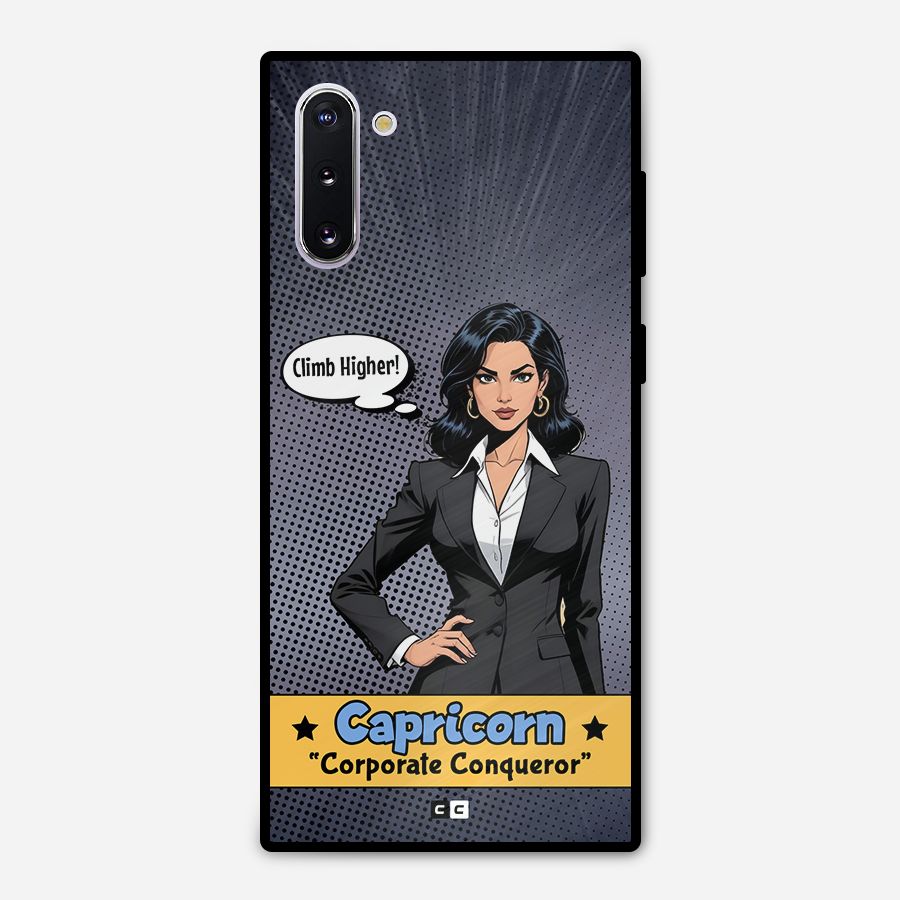 Conqueror Capricorn Metal Back Case for Galaxy Note 10