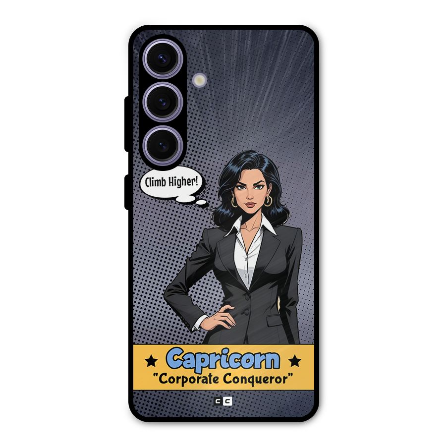 Conqueror Capricorn Metal Back Case for Galaxy S24