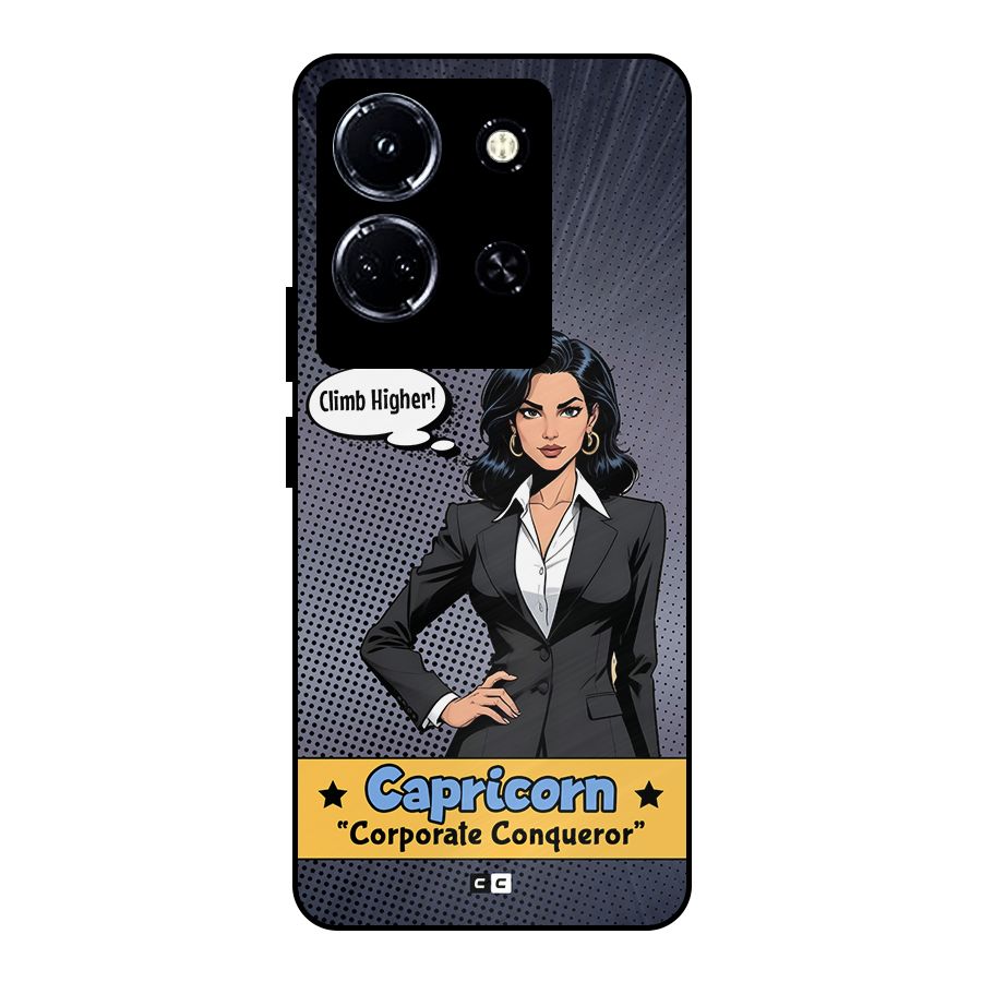 Conqueror Capricorn Metal Back Case for Infinix Note 30 5G