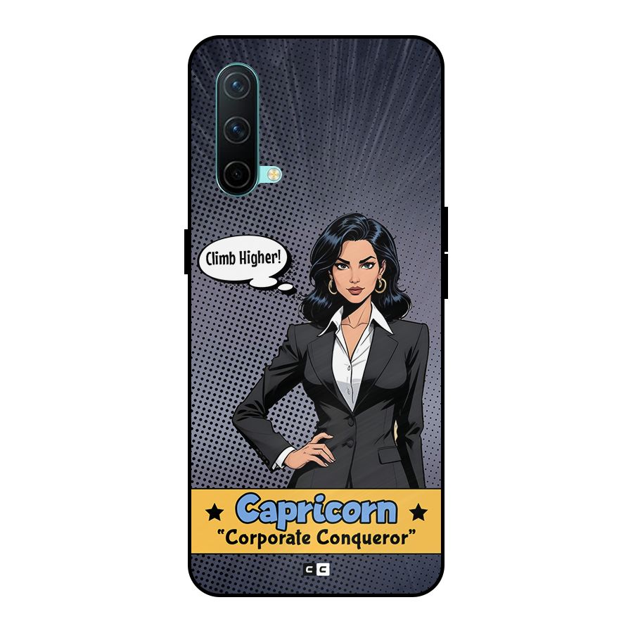 Conqueror Capricorn Metal Back Case for OnePlus Nord CE 5G