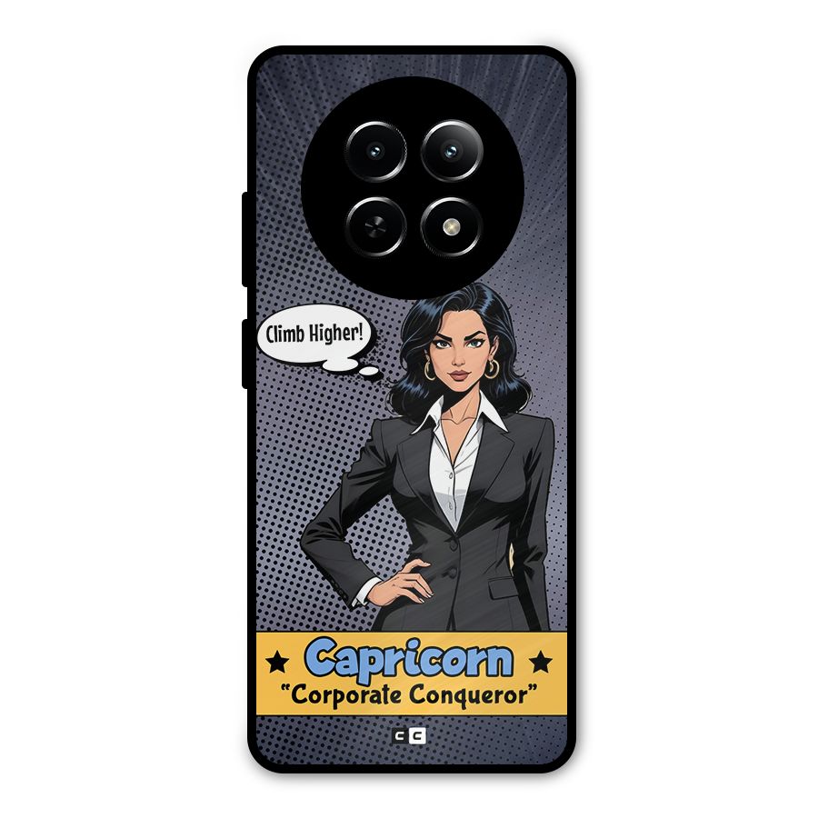 Conqueror Capricorn Metal Back Case for Realme 12 5G