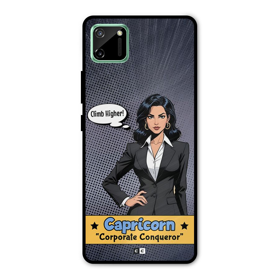 Conqueror Capricorn Metal Back Case for Realme C11
