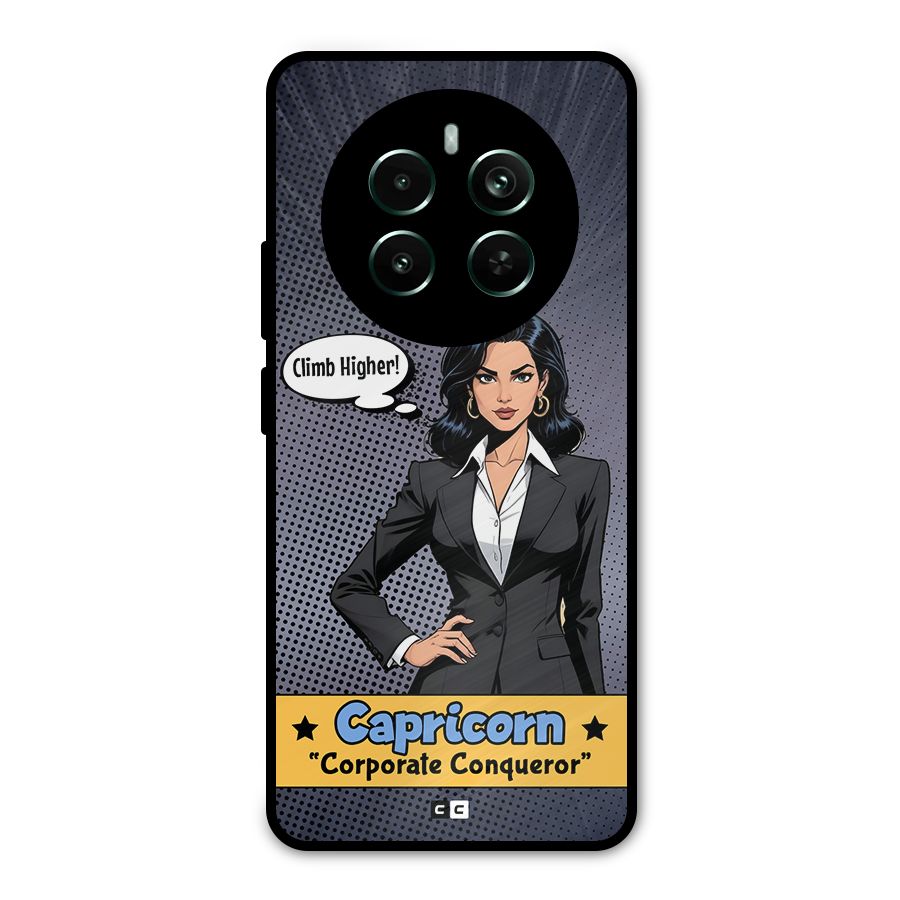 Conqueror Capricorn Metal Back Case for Realme Narzo 70 Pro
