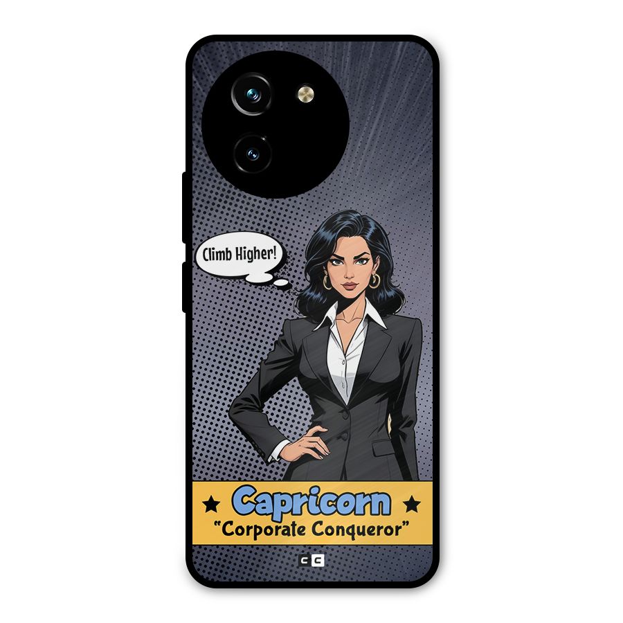 Conqueror Capricorn Metal Back Case for Vivo Y200i