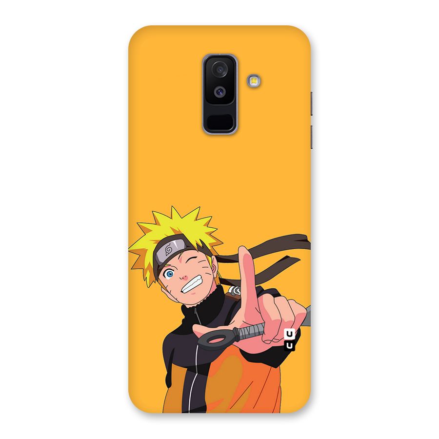 Cool Aesthetic Naruto Back Case for Galaxy A6 Plus