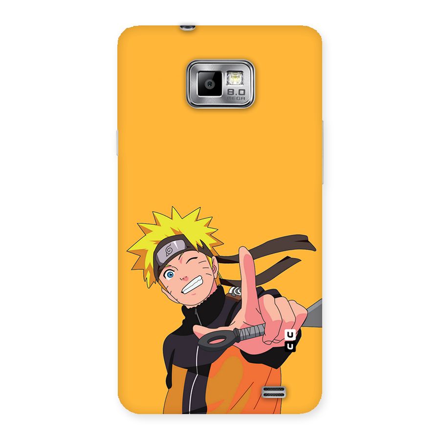 Cool Aesthetic Naruto Back Case for Galaxy S2