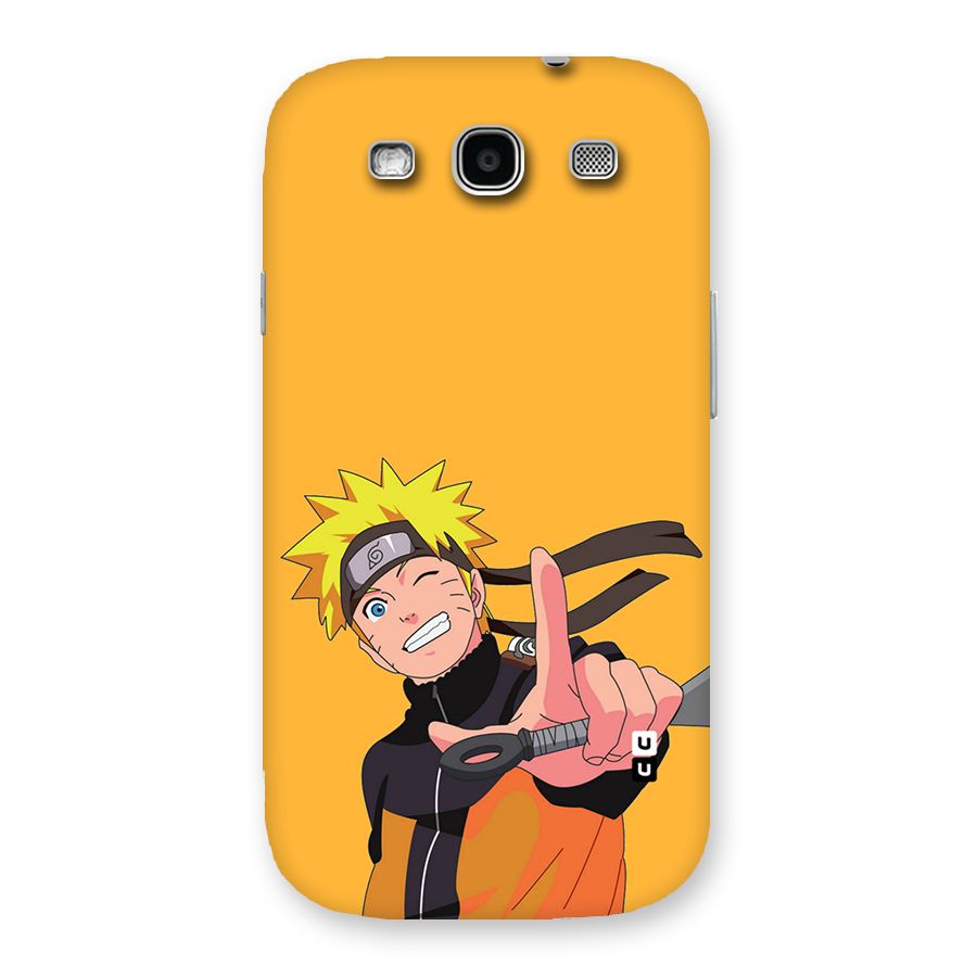 Cool Aesthetic Naruto Back Case for Galaxy S3
