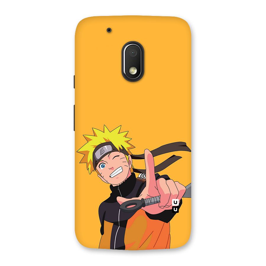 Cool Aesthetic Naruto Back Case for Moto G4 Play