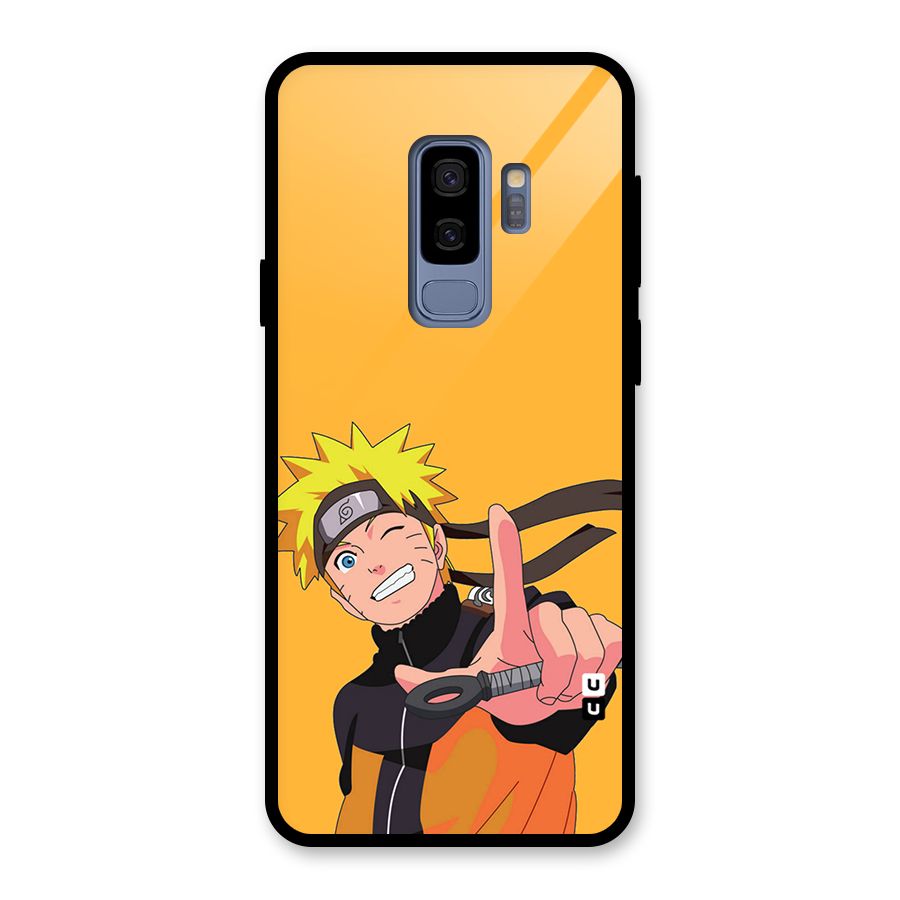 Cool Aesthetic Naruto Glass Back Case for Galaxy S9 Plus