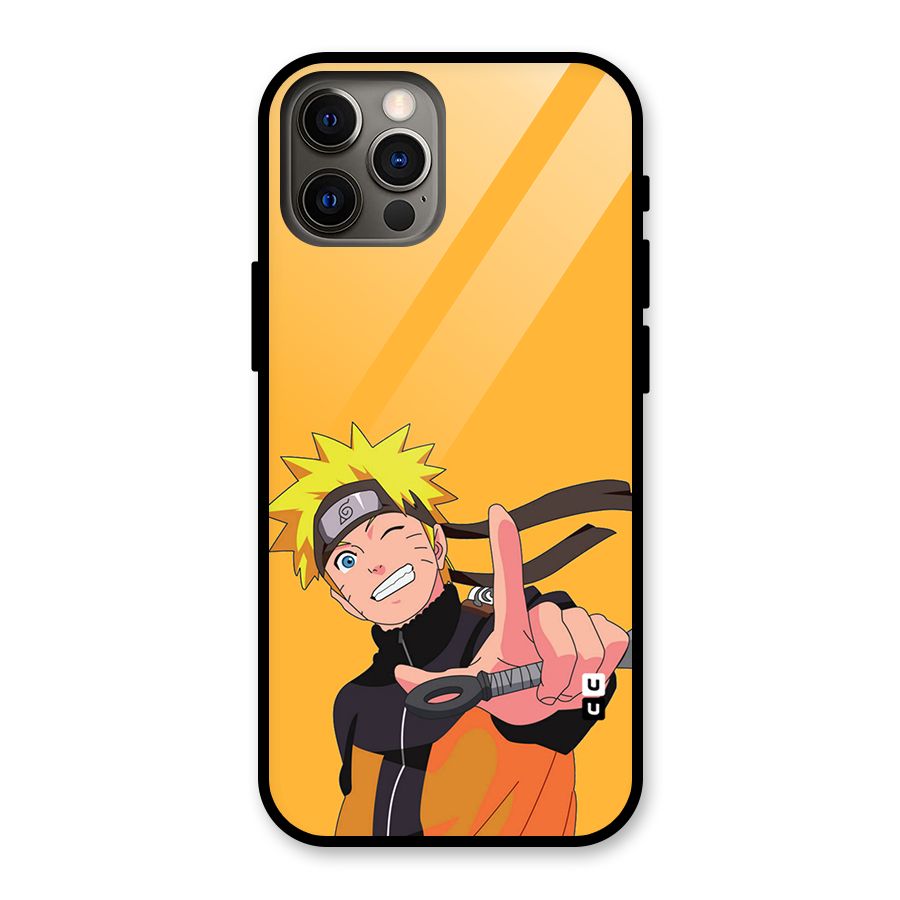 Cool Aesthetic Naruto Glass Back Case for iPhone 12 Pro
