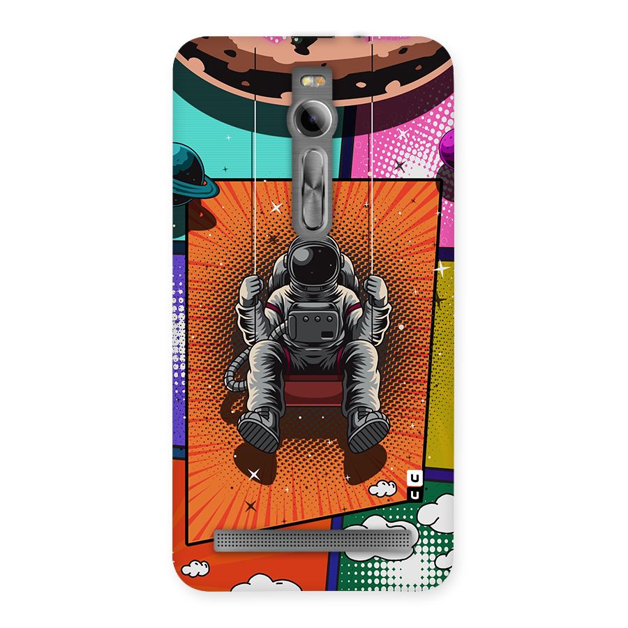 Cool Astraunaut Comic Swing Back Case for Asus Zenfone 2