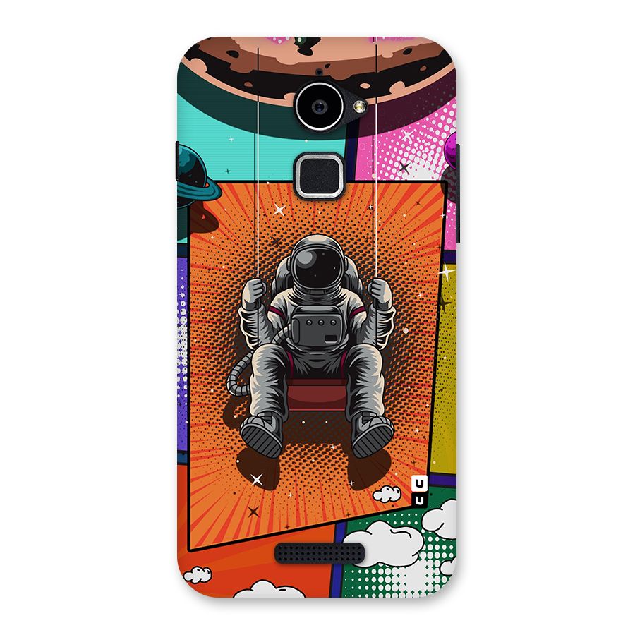 Cool Astraunaut Comic Swing Back Case for Coolpad Note 3 Lite