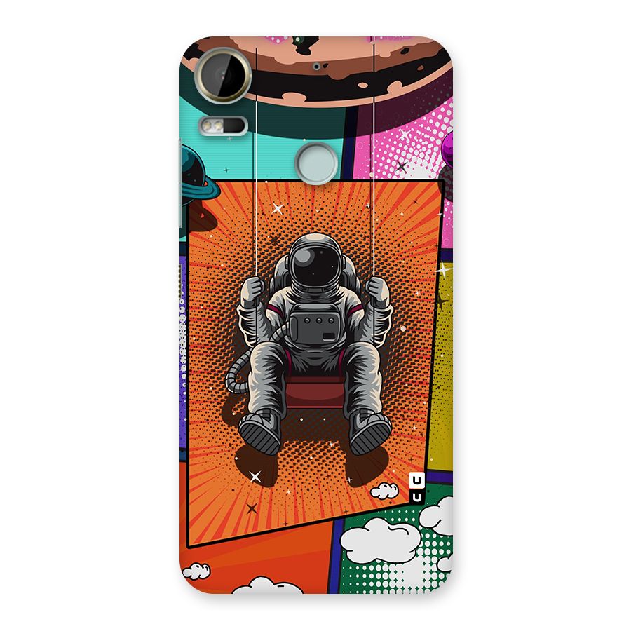 Cool Astraunaut Comic Swing Back Case for Desire 10 Pro