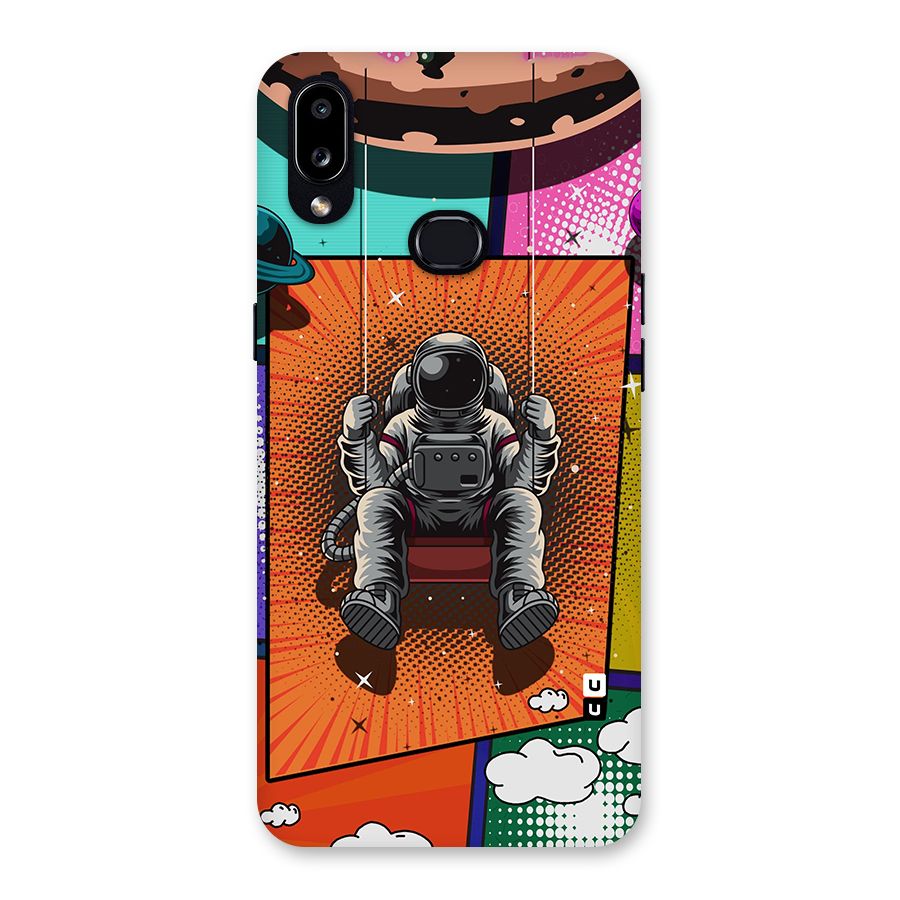 Cool Astraunaut Comic Swing Back Case for Galaxy A10s