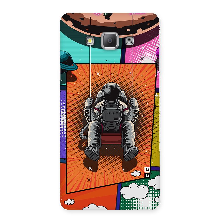 Cool Astraunaut Comic Swing Back Case for Galaxy A7