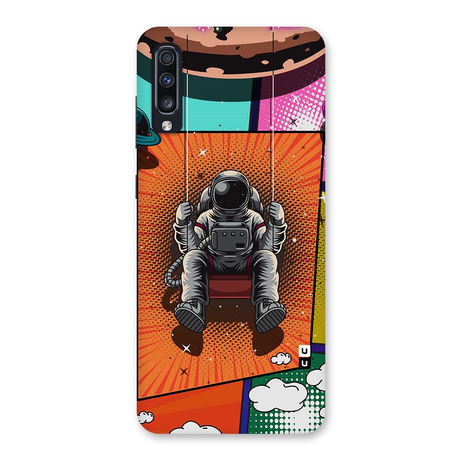 Cool Astraunaut Comic Swing Back Case for Galaxy A70