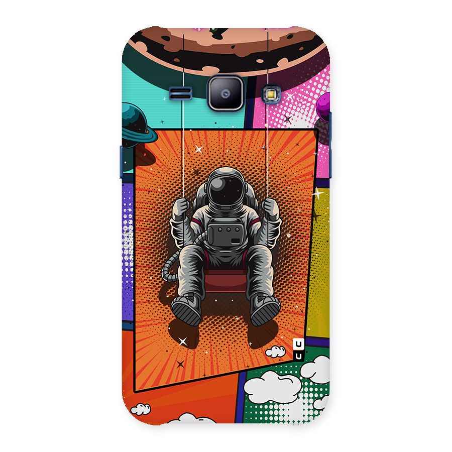 Cool Astraunaut Comic Swing Back Case for Galaxy J1