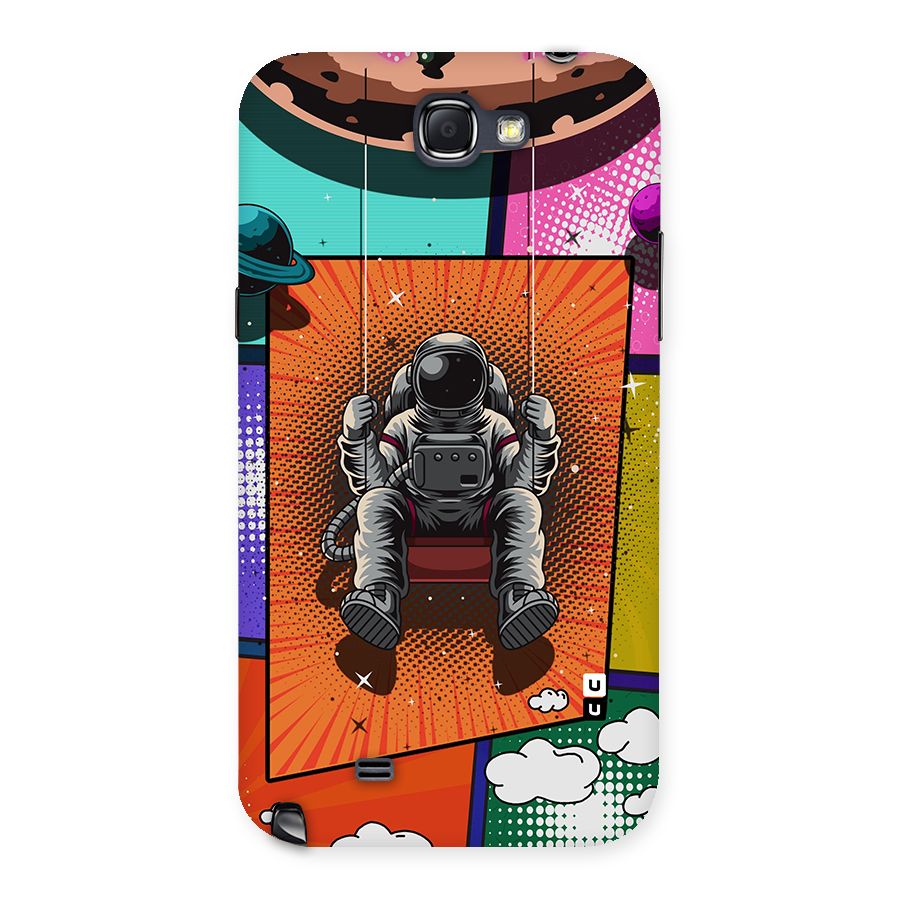 Cool Astraunaut Comic Swing Back Case for Galaxy Note 2