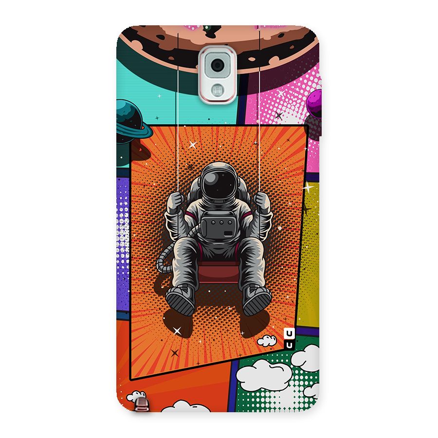 Cool Astraunaut Comic Swing Back Case for Galaxy Note 3