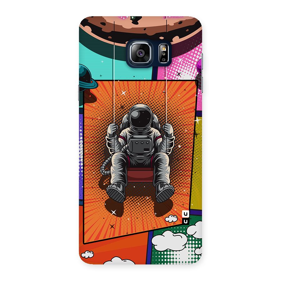 Cool Astraunaut Comic Swing Back Case for Galaxy Note 5