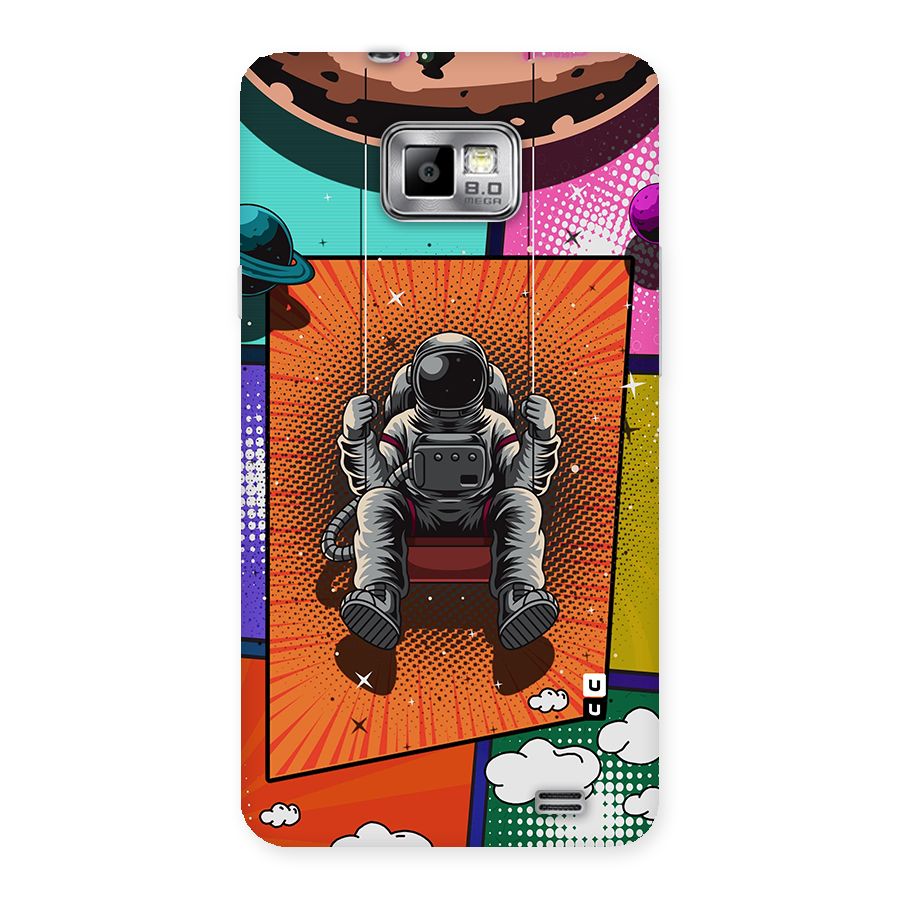 Cool Astraunaut Comic Swing Back Case for Galaxy S2
