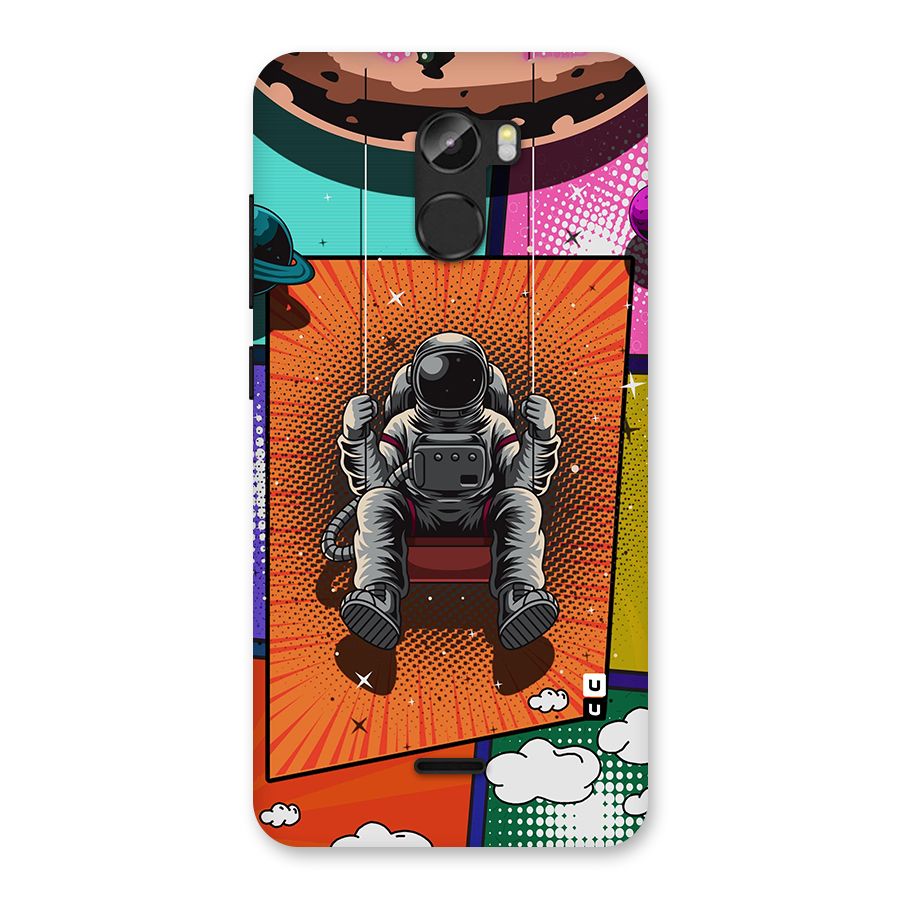 Cool Astraunaut Comic Swing Back Case for Gionee X1