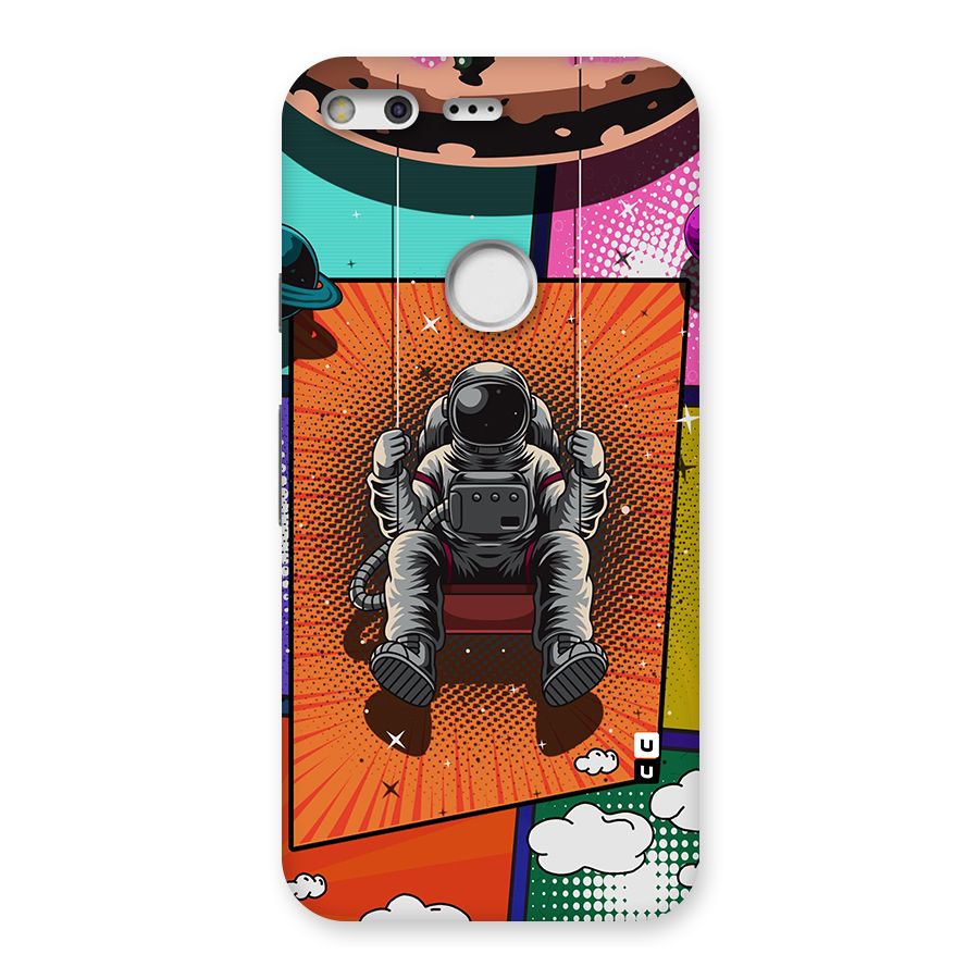 Cool Astraunaut Comic Swing Back Case for Google Pixel