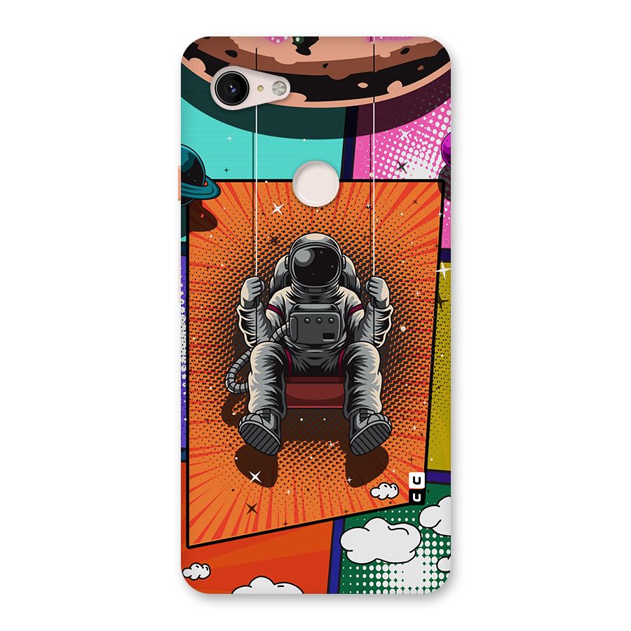 Cool Astraunaut Comic Swing Back Case for Google Pixel 3 XL