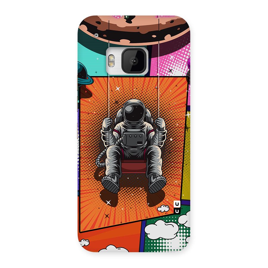 Cool Astraunaut Comic Swing Back Case for HTC One M9