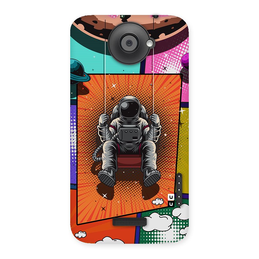 Cool Astraunaut Comic Swing Back Case for HTC One X