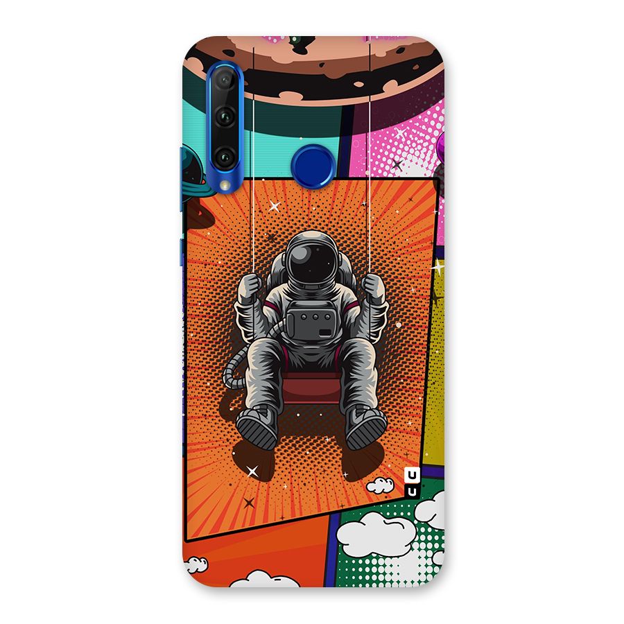 Cool Astraunaut Comic Swing Back Case for Honor 20i