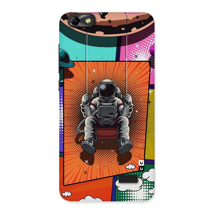 Cool Astraunaut Comic Swing Back Case for Honor 4C