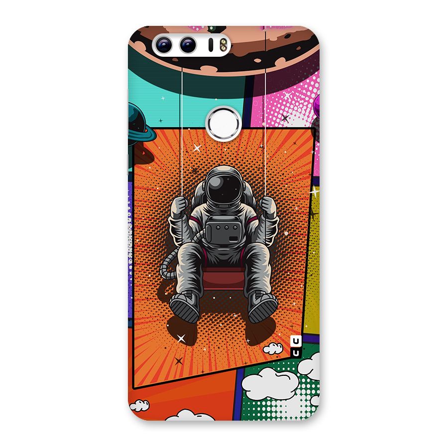 Cool Astraunaut Comic Swing Back Case for Honor 8