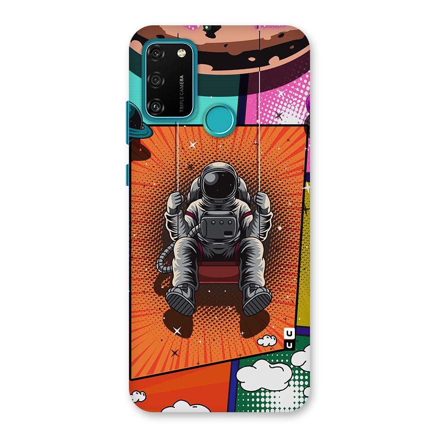Cool Astraunaut Comic Swing Back Case for Honor 9A