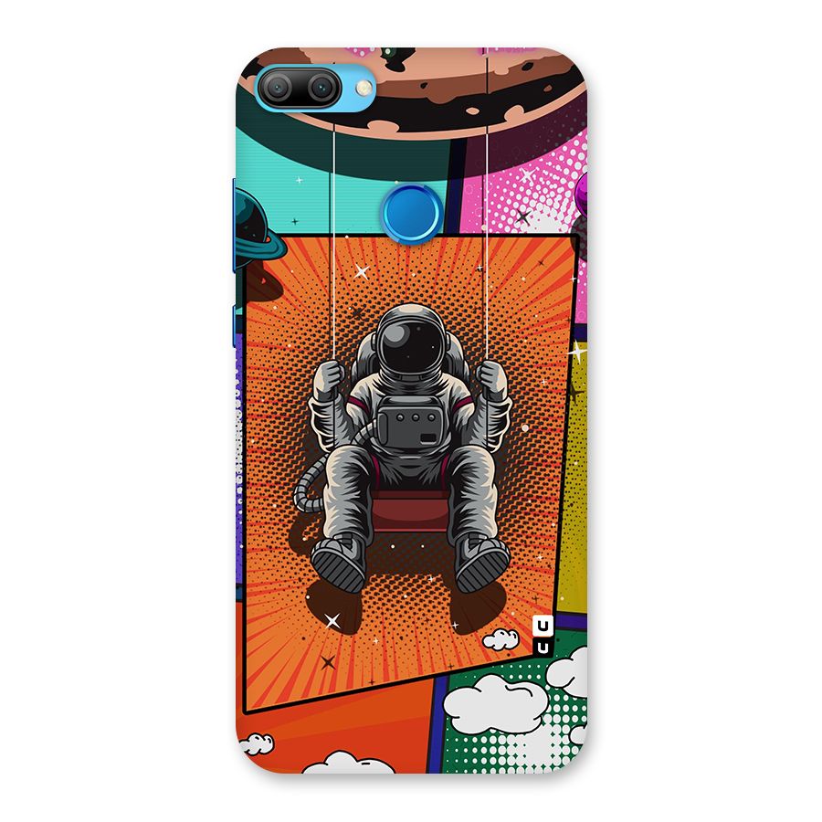 Cool Astraunaut Comic Swing Back Case for Honor 9N