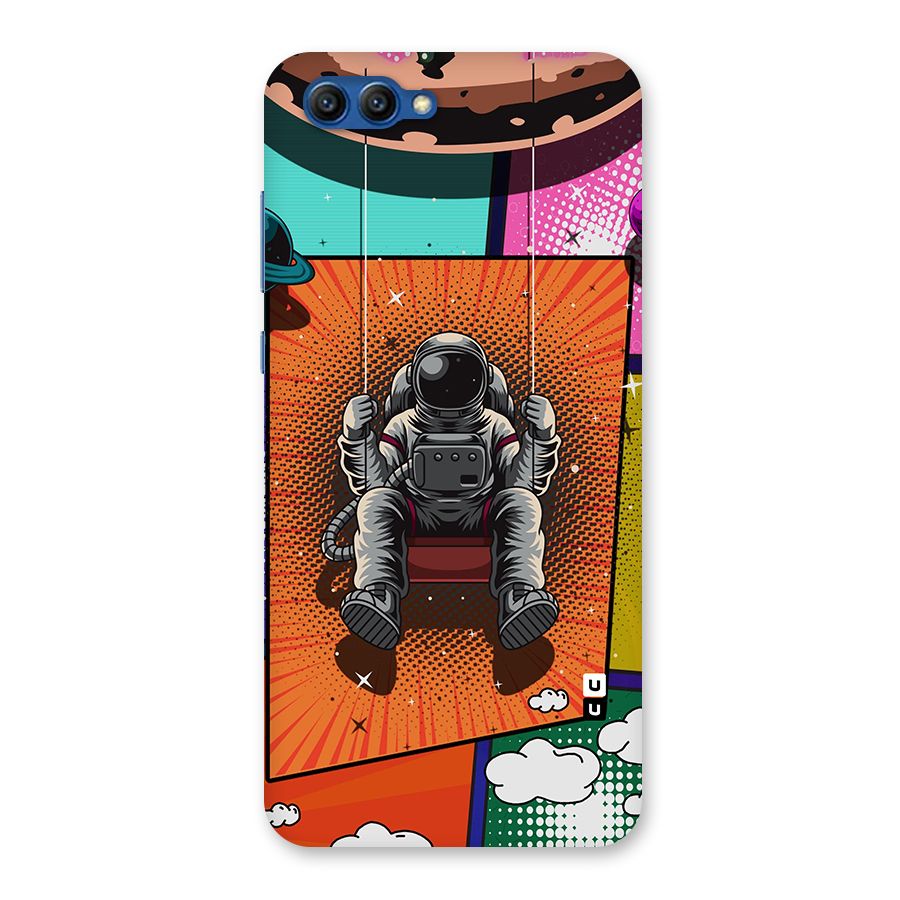 Cool Astraunaut Comic Swing Back Case for Honor View 10