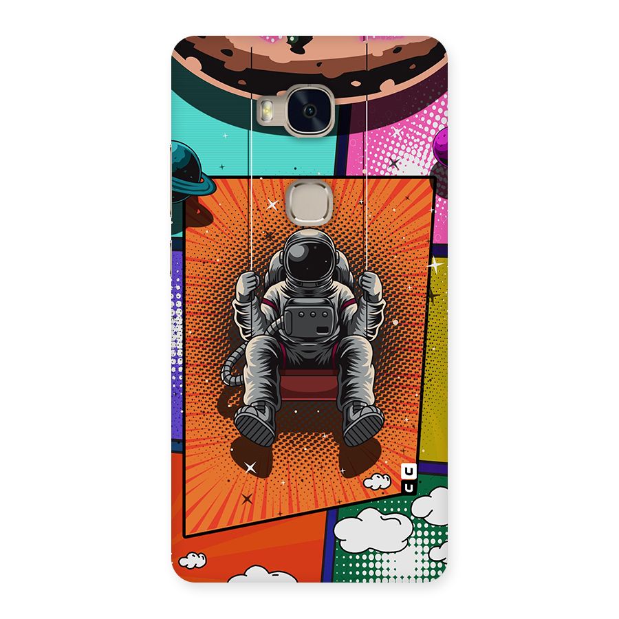 Cool Astraunaut Comic Swing Back Case for Huawei Honor 5X