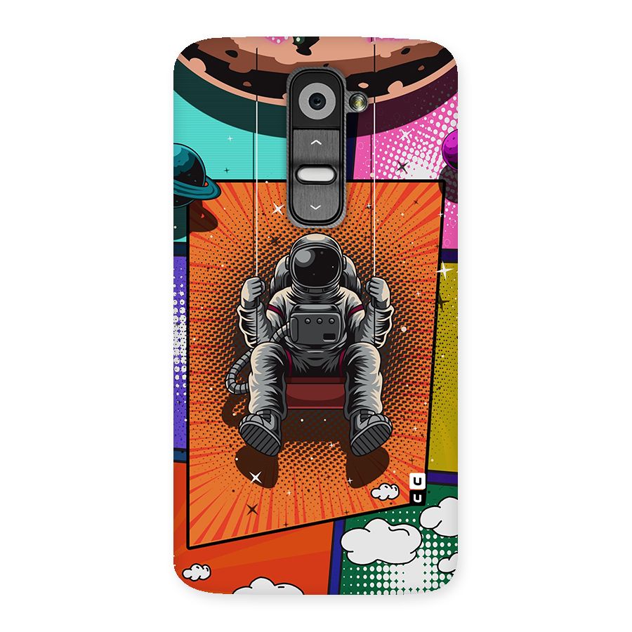 Cool Astraunaut Comic Swing Back Case for LG G2