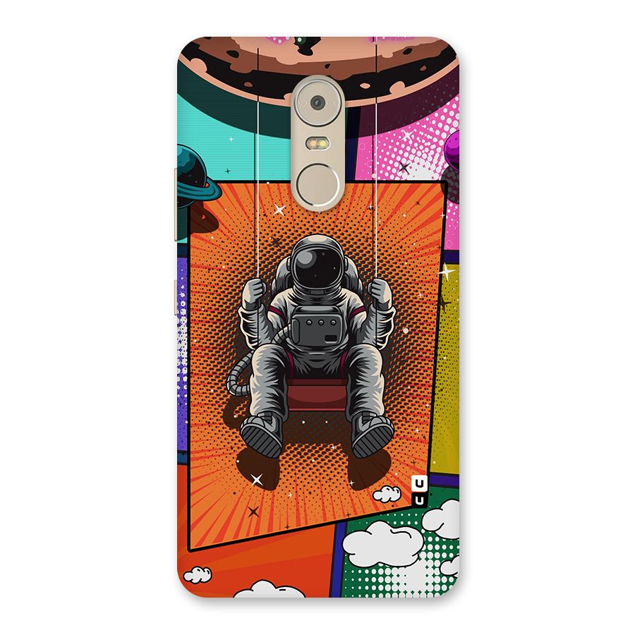 Cool Astraunaut Comic Swing Back Case for Lenovo K6 Note