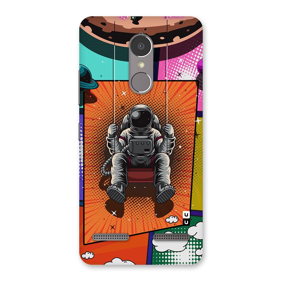 Cool Astraunaut Comic Swing Back Case for Lenovo K6 Power