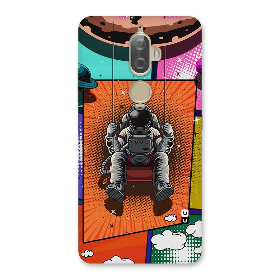 Cool Astraunaut Comic Swing Back Case for Lenovo K8 Plus