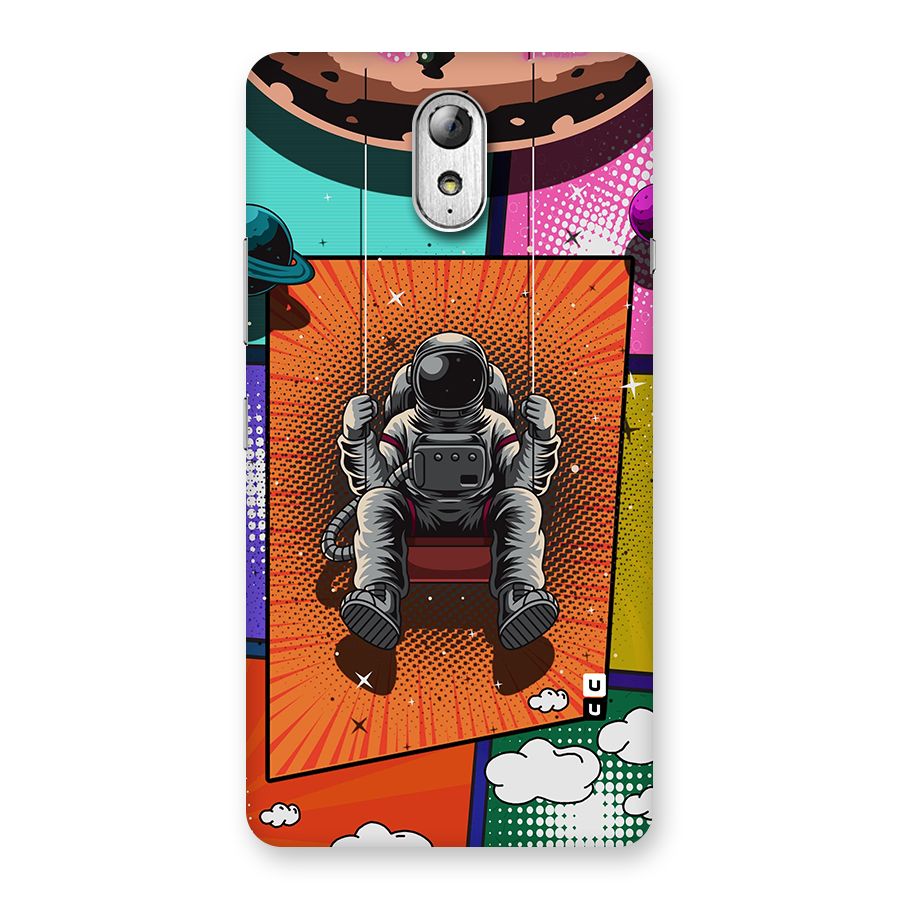 Cool Astraunaut Comic Swing Back Case for Lenovo Vibe P1M