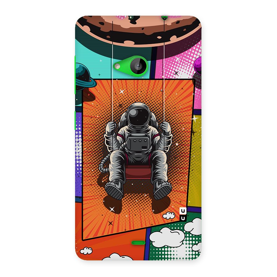 Cool Astraunaut Comic Swing Back Case for Lumia 535