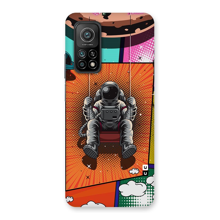 Cool Astraunaut Comic Swing Back Case for Mi 10T Pro 5G
